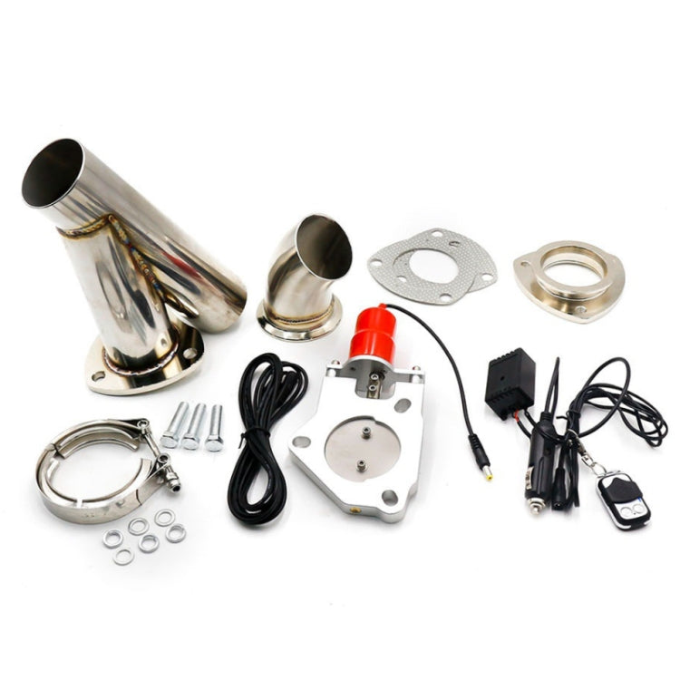 CNSPEED Stainless Steel Car Remote Control Electric Exhaust Valve Pipe Set, Size: 2.5 inch, Size: 2.5 inch CNSPEED Stainless Steel Car Remote Control Electric Exhaust Valve Pipe Set, Size: 2.5 inch, Size: 2.5 inch